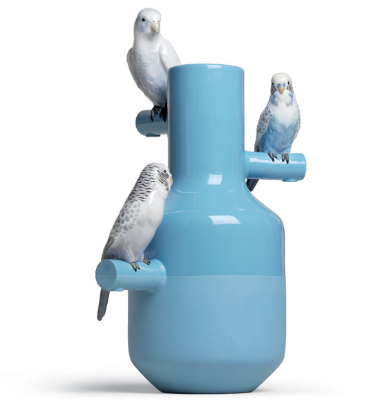 Lladro Parrot Party