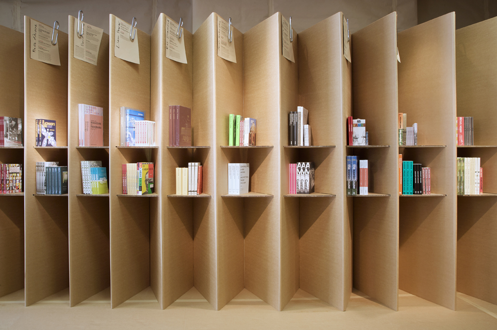 foldaway book shop by Campaign London Festival of Architecture